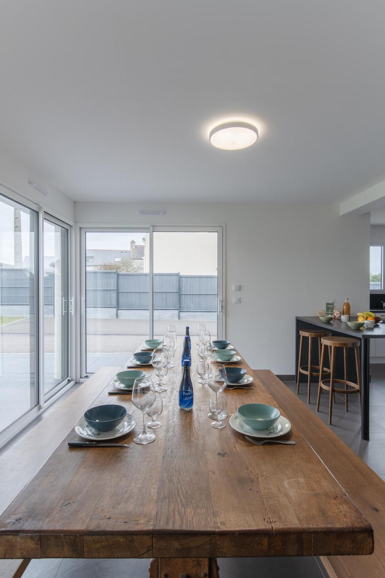 Ker Stivell - Superbe Maison Neuve A 2 Pas De La Mer Landunvez Exterior foto
